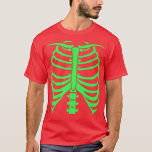 T-shirt Costume d'Halloween squelette pas cher