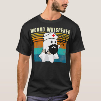 T-shirt Costume d'infirmière fantôme Chuchoteur de plaies 