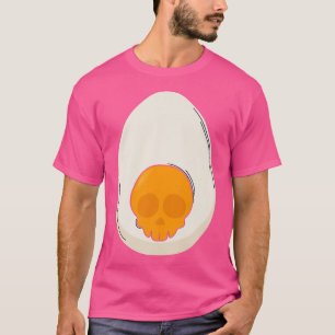 T-shirt Costume d'oeuf défiguré Cornes diaboliques Oeuf d'