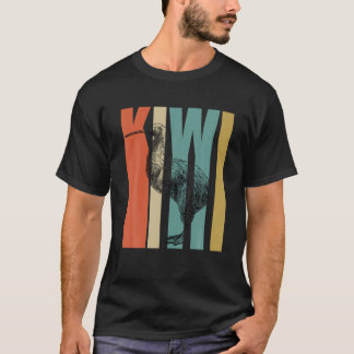 T-shirt Costume d'oiseau Kiwi rétro Kiwis Design