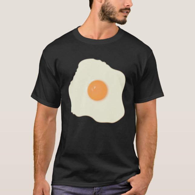 T-shirt Costume d'omelette aux oeufs Halloween (Devant)