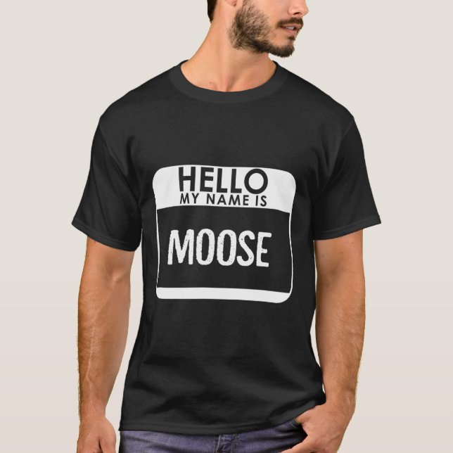 T-shirt Costume d'orignal Amusant Easy Halloween tenue ani (Devant)