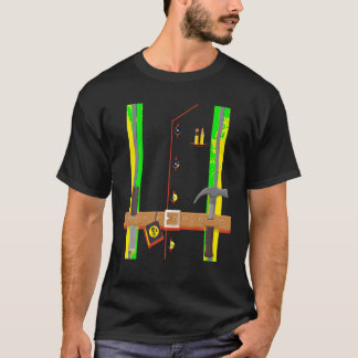 T-shirt Costume d'ouvrier de construction pour garçons Enf