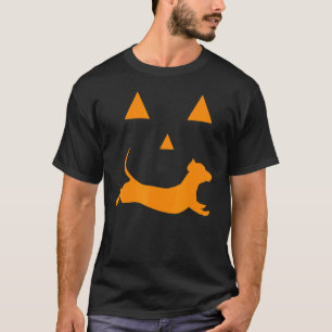 T-shirt Costume du Citrouille d'Halloween Dachshund Jack-o