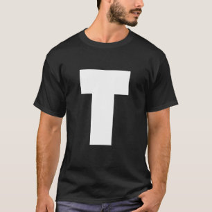 T-shirt Costume du groupe Carnaval d'Halloween LETTRE VERT