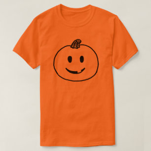 T-shirt Costume du groupe Citrouille Emoji Halloween Smile