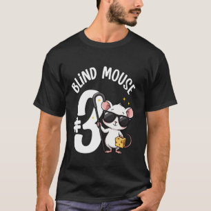 T-shirt Costume du groupe Halloween à trois souris aveugle