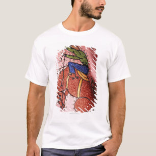 T-SHIRT COSTUME DU NUDIE DE LA NEIGE D'ÉCHEVEAU