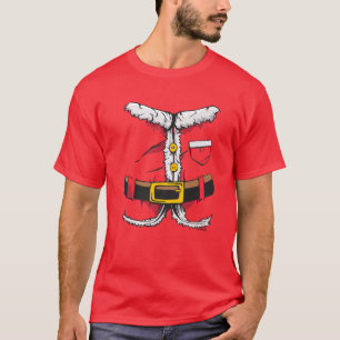 T-shirt Costume du Père Noël Idée Amusant Noël