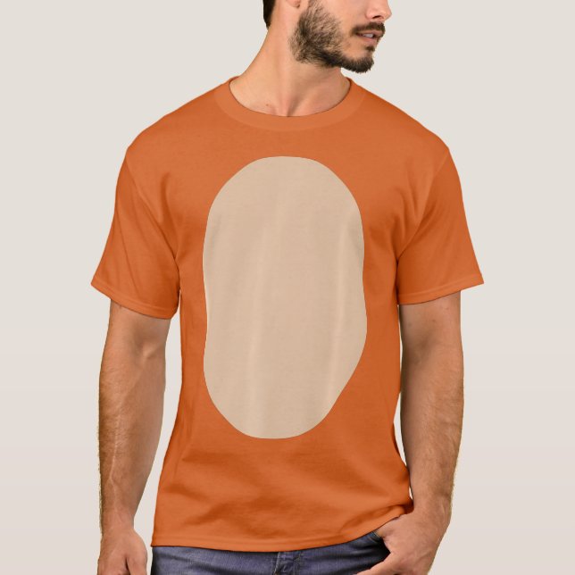 T-shirt Costume du ventre de cerf d'Halloween Fawn Moose F (Devant)