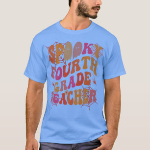 T-shirt Costume éffrayant D'ENSEIGNANT DE 4E ANNÉE C'Est M
