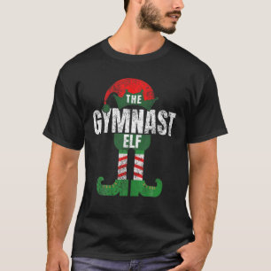 T-shirt Costume Elf Gymnaste vintage Correspondant Cadeaux