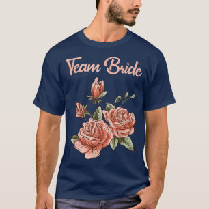 T-shirt Costume Équipe Mariée Idée de Mariage Enterrement 