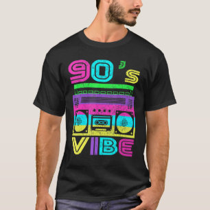 T-shirt Costume esthétique rétro tenue de fête 90s Vibe Mu