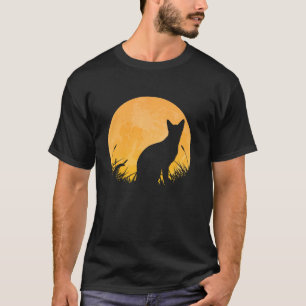 T-shirt Costume Facile Balinaise Chat Félin Lune Halloween