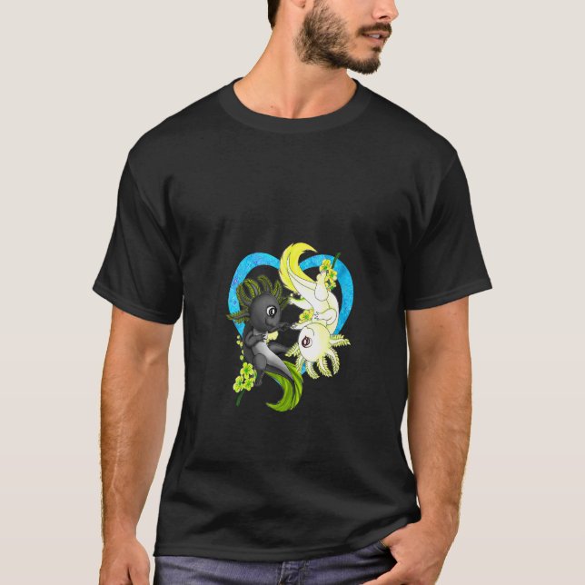 T-shirt Costume Femme Axolotls Arts Plush Animaux Cherry B (Devant)