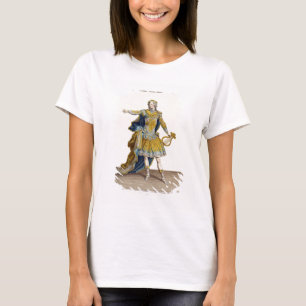 T-shirt Costume for Apollo in the opera 'Phaethon', engrav