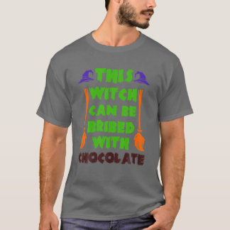 T-shirt Costume Halloween drôle Chocolat Avec Salle De Bai