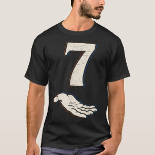 T-shirt Costume Halloween Homme Femme Numéro 7 Corresponda