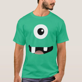 T-shirt Costume Halloween monstre monstre à un oeil drôle 