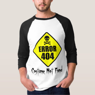 T-shirt Costume Halloween non trouvé des erreurs 404