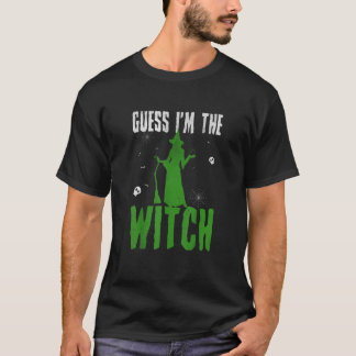 T-shirt Costume Halloween sorcière Pour Couple Set