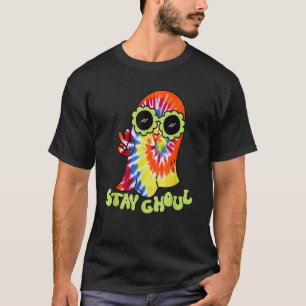 T-shirt Costume Halloween Super Fantôme Stay Ghoul Tie Dye