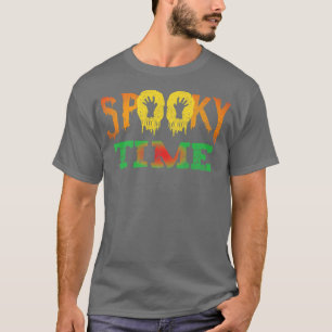 T-shirt Costume Halloween Vintage 'Éffrayant Time' Premium