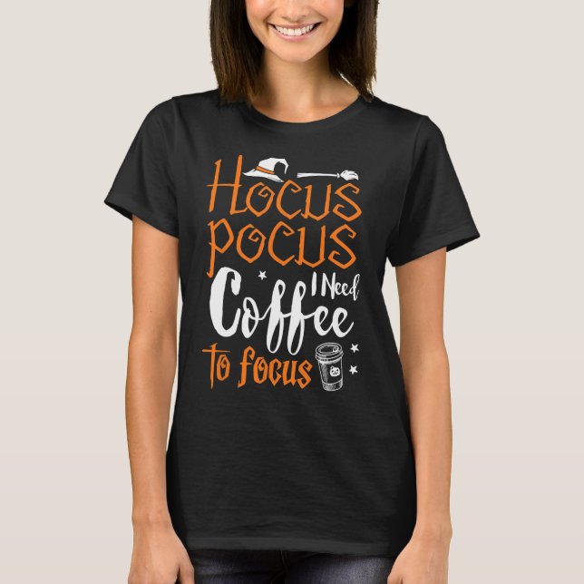 T-shirt Costume Hocuss Pocus do-it-yourself Halloween (Devant)