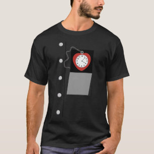 T-shirt Costume Homme Tin Halloween Assistant De Oz Tinman