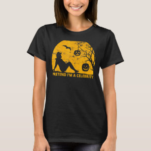 T-shirt Costume Lazy Halloween Faire semblant D'Être Une C