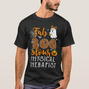 T-shirt Costume Léopard Halloween Pour Thérapiste Physique