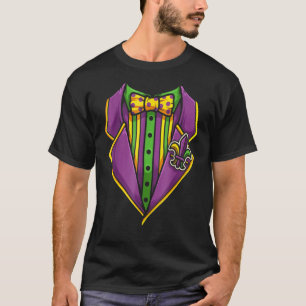 T-shirt Costume Mardi Gras Mardi Gras Costume Tuxedo Amusa