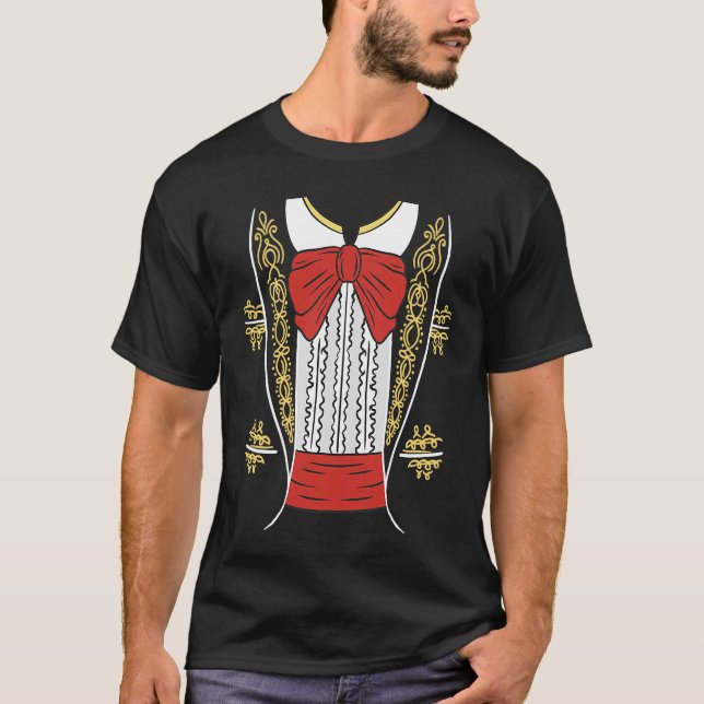 T-shirt Costume Mariachi Charro Cinco De Mayo mexicain (Devant)