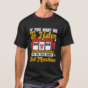 T-shirt Costume Mens Casino - Parler de machine à sous