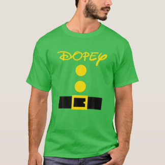 T-shirt Costume nain Dopey Halloween