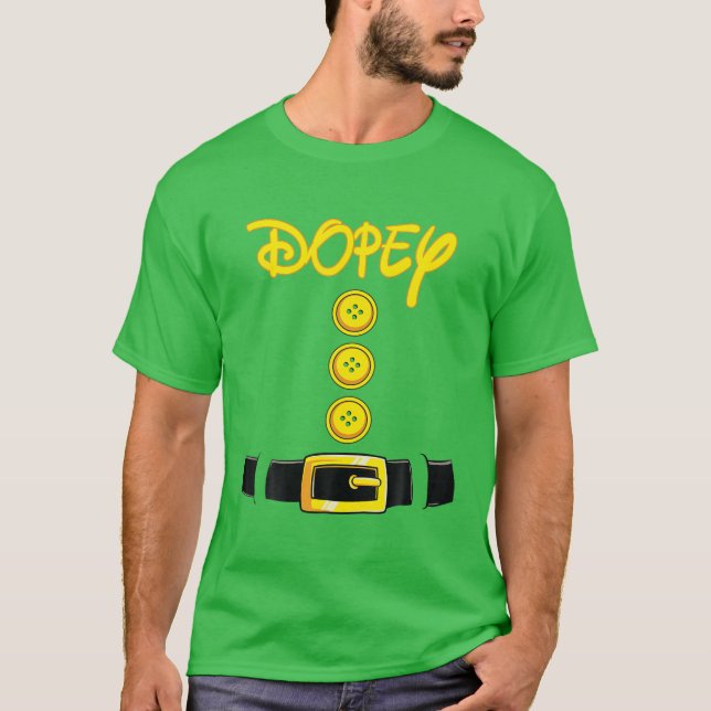 T-shirt Costume nain Dopey Halloween (Devant)