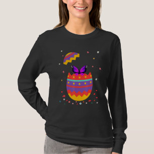 T-shirt Costume OEufs Bunny Oreilles mignonne Jour de Pâqu