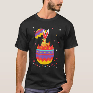T-shirt Costume OEufs Lapin Oreilles Mignonne Jour de Pâqu
