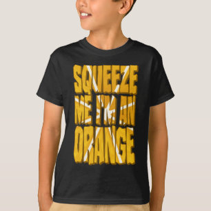 T-shirt Costume orange Drôle Halloween tranche de fruits d