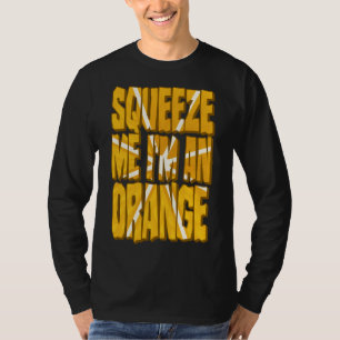 T-shirt Costume orange Drôle Halloween tranche de fruits d