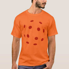 T-shirt Costume orange géant de PIckleball Halloween