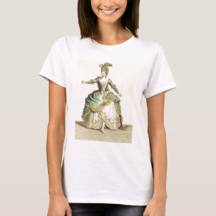 T-shirt Costume pour Vénus dans plusieurs opéras, gravé pa