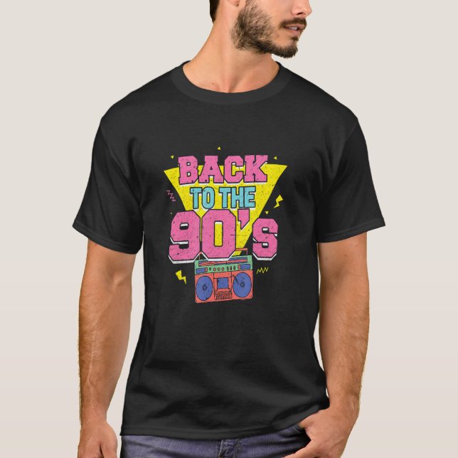 T-shirt Costume rétro costume des années 90 Hits (Devant)