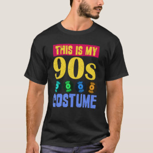 T-shirt Costume rétro des années 90 1990 Génération Nineti