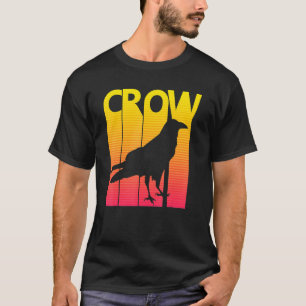 T-shirt Costume rétro Oiseau de Corbeau