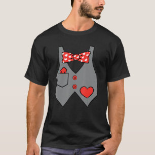 T-shirt Costume Saint Valentin Vest Cute Heart Love Boys G