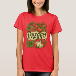 T-shirt Costume Sauce Preggo Annonce de Grossesse