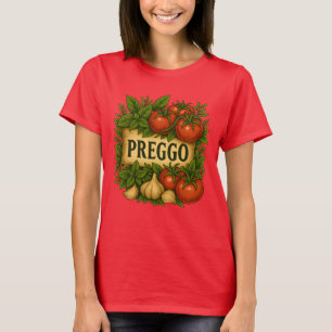 T-shirt Costume Sauce Preggo Annonce de Grossesse