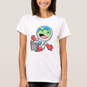 T-shirt Costume spatial de l'astronaute de grenouille